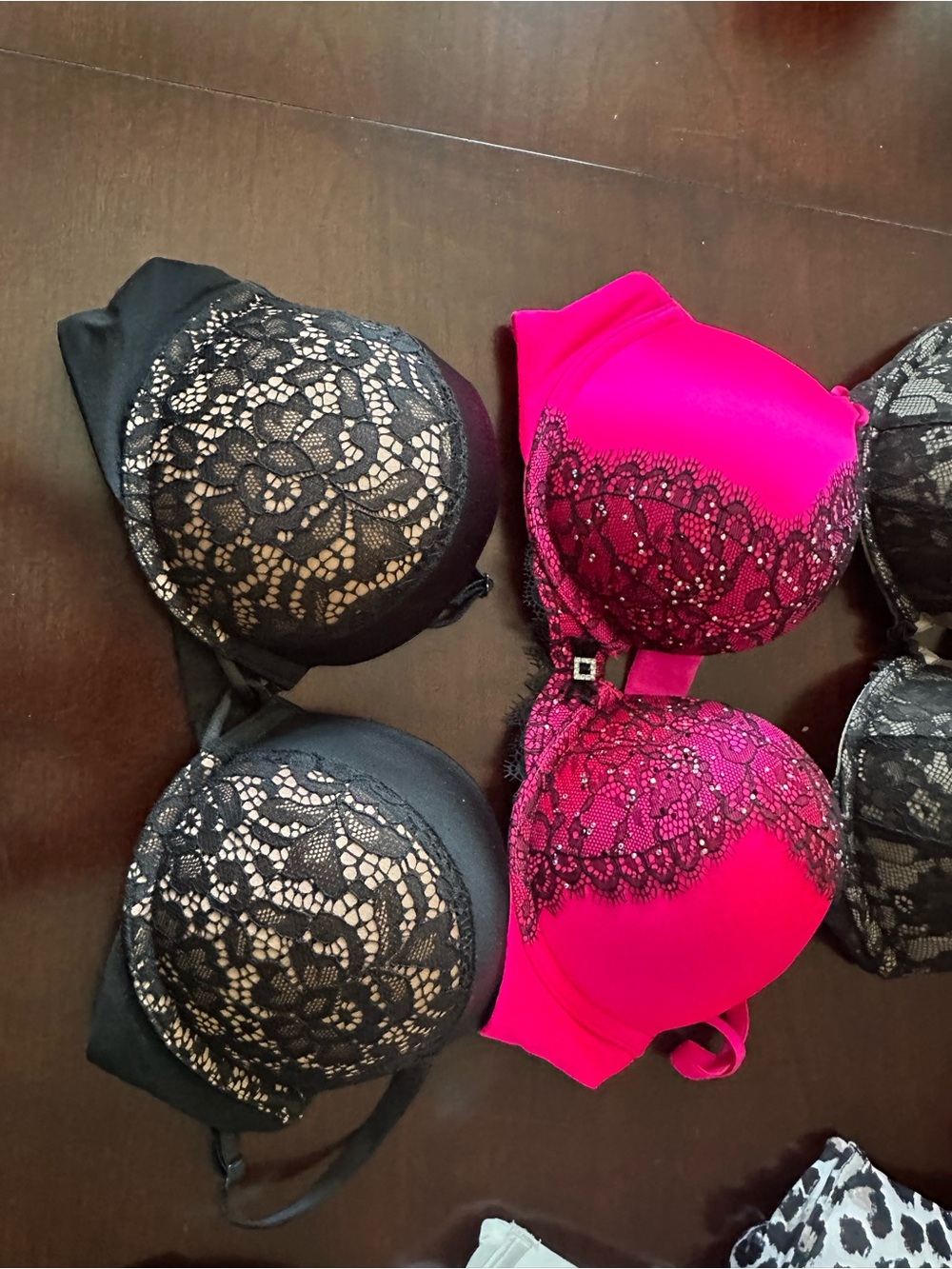 Victoria's Secret - 10 Miraculous Plunge bras 34 B adds 2 cup sizes.